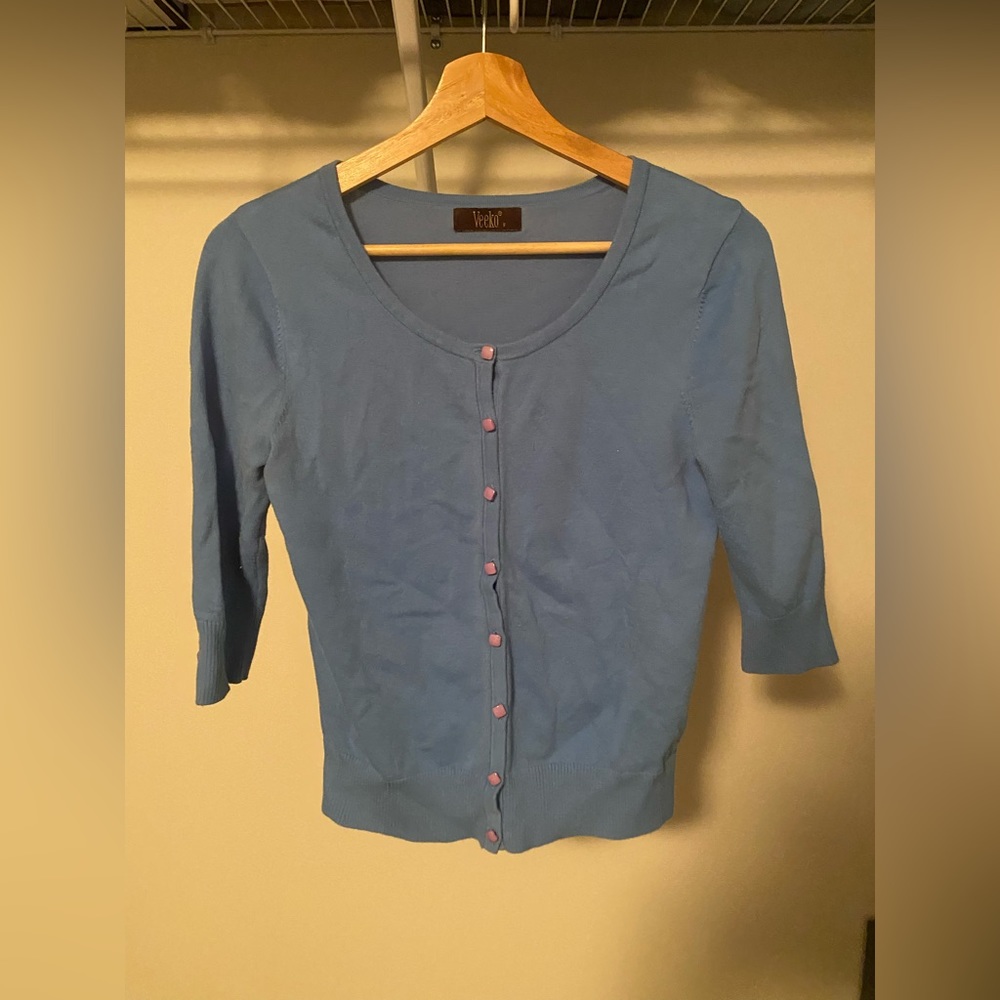 Veeko Button Up Top